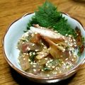kota77's cooksnap of when they made 王道！「鯵のたたき」！！.