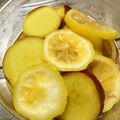 nerigoma's cooksnap of when they made さつまいものはちみつレモン煮.