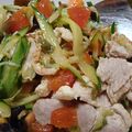 ♡ラメミュール♡'s cooksnap of when they made ヘルシー！ノンオイル！豚肉の和え物！.