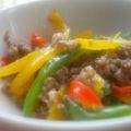 にゃぁくん's cooksnap of when they made 簡単☆ピーマンとミンチの炒めもの.