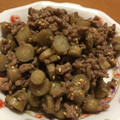 クックNQMM0O☆'s cooksnap of when they made ごぼう入りの簡単そぼろ煮.