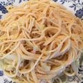 sararaママ's cooksnap of when they made キャベツと鮭フレークの簡単クリームパスタ.