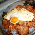 なのちゃん's cooksnap of when they made 豚キム丼.