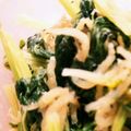 あーーchan's cooksnap of when they made セロリの葉のきんぴら.