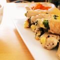 ぐら・のら's cooksnap of when they made 豚のコロコロ大葉巻き☆梅とチーズ.