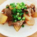 モココ★三児の母's cooksnap of when they made 大根と豚バラの炒め煮.