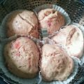 ＠まる's cooksnap of when they made HM☆いちごのむしパン☆おやつ.
