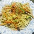 りょうびん's cooksnap of when they made ジェノバ風グリーンパスタ.