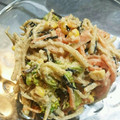 キッッックリン's cooksnap of when they made 牛蒡と人参とひじきの胡麻マヨ味噌サラダ.