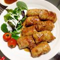 みきわん's cooksnap of when they made 明太チーズと大葉の肉巻照り焼き.