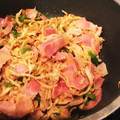 クック9XZC5Q☆'s cooksnap of when they made 超簡単ｗ切り干し大根とﾋﾟｰﾏﾝ炒め♪.