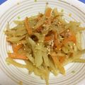 omegmeg's cooksnap of when they made しゃっきしゃき！ヤーコンのきんぴら.