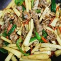 ここひと★'s cooksnap of when they made 豚肉のチンジャオロース♪.