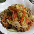 ♡♡山P大好き♡♡'s cooksnap of when they made 家にあるもので簡単！☆野菜炒め！.