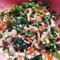 幕之内☆一歩's cooksnap of when they made 全てレンチン、調味料3つで簡単白和え.