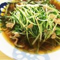 asa89's cooksnap of when they made ♡♥水菜と豚肉のあっさり煮びたし♡♥.