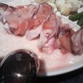 かちゅ☆まみ's cooksnap of when they made 鶏もも肉のソテー　ベーコンクリームソース.