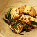 みなたんママ♪'s cooksnap of when they made 簡単 ニラと厚揚げのウスター炒め.