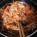クックY37APD☆'s cooksnap of when they made ニンジンとえのきの甘味噌炒め.