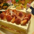 アタックバラ's cooksnap of when they made ☆いちごのデコレーションケーキ☆.