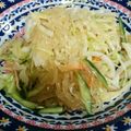 ヒヨタ's cooksnap of when they made 春キャベツと新玉ねぎの春雨サラダ.