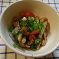 cafelinen's cooksnap of when they made 簡単♪豚バラとゴボウの甘辛煮♪.