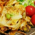 riea1130's cooksnap of when they made 新玉葱と枝豆の天ぷら　超簡単私流.
