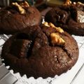 hiromitkb's cooksnap of when they made しっとり〜チョコバナナマフィン.