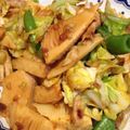 パフェうさこ's cooksnap of when they made キャベツと竹の子のオイスターソース炒め.