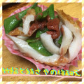 まゆちゃろ's cooksnap of when they made ちくわときぬさやの梅和え.