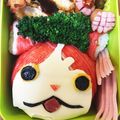 AKIEママ's cooksnap of when they made 簡単ジバニャンのキャラ弁当☆妖怪ウォッチ.