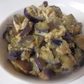 くずぴー's cooksnap of when they made 茄子とチーズの味噌卵とじ丼.