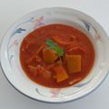 MrsMoon's cooksnap of when they made かぼちゃと豚肉のトマトクリームシチュー.