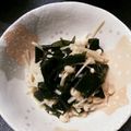 まいむ９'s cooksnap of when they made 簡単レンジでえのきとわかめの和え物.