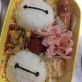 harusuke96's cooksnap of when they made ☆ベイマックス3兄弟弁当☆.