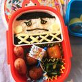 なっちｬﾝ's cooksnap of when they made 妖怪ウォッチ☆簡単キャラ弁★ムリカベ.