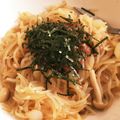 あずもこ♡'s cooksnap of when they made 白滝のたらこパスタ.