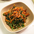たじこなた's cooksnap of when they made 小松菜と人参のおひたし.