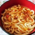 クックUL8OCM☆'s cooksnap of when they made 残りカレー☆簡単カレーうどん.