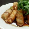 ♡アクア♡'s cooksnap of when they made ネギ豚バラ巻き＊ご飯がすすむ〜♡.