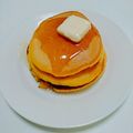 nanoaiko♡'s cooksnap of when they made きれいなホットケーキの焼き方.