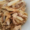 ュゥ。's cooksnap of when they made 豚こまと玉ねぎの味噌生姜焼き.