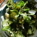 shizuとreo's cooksnap of when they made 【もずく酢＊きゅうりとホタテ】.