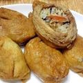 ma●co's cooksnap of when they made お花見弁当！ひじき入り稲荷寿司.