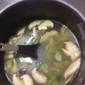 みっちょこれーと's cooksnap of when they made ねぎとしいたけのあったかスープ.