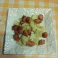 オレンジリング's cooksnap of when they made 簡単おつまみ ポテト&ソーセージ.