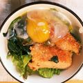 foglia5655's cooksnap of when they made 簡単晩ごはん☆鮭のムニエル丼.