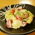 うめぼしだいすき's cooksnap of when they made *簡単！芽キャベツの味噌マヨネーズあえ*.