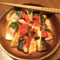 ★おぺこやん★'s cooksnap of when they made 塩さばとたけのこのトマポン香味炒め.