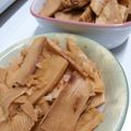 まりんこりんご's cooksnap of when they made 歯ごたえシャキシャキ☆手作りメンマ.